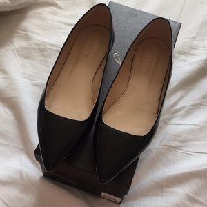 J. Crew “Harper” Patent Leather Black Flats